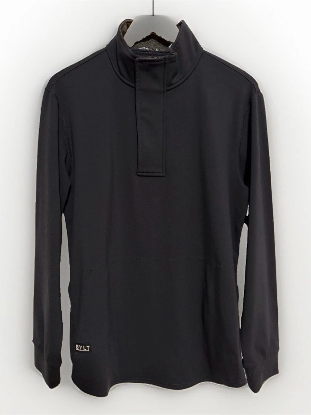 BYLT Pullover Mens Medium Navy Elite+ Fairway 1/4 Zip Golf Performance Top